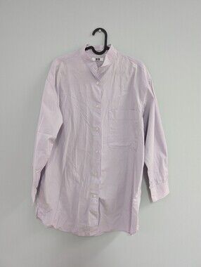 Uniqlo Light Lavender Button-Down Shirt - Japan Size S (Fits like US XS)